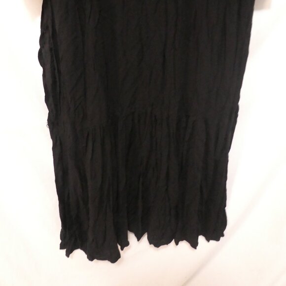 Source Unknown | P2P 19 inches measured | Black Slip-On Long Sleeve Dress - Picture 16 of 16